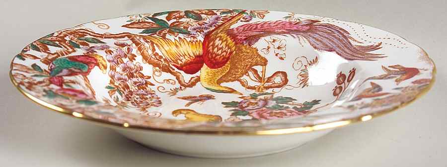Olde Avesbury (Ely Chelsea Shape) Rim Soup Bowl by Royal Crown Derby-1