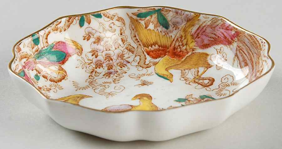 Olde Avesbury (Ely Chelsea Shape) Small Oval Tray by Royal Crown Derby-1