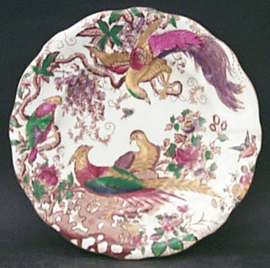 Olde Avesbury (Surrey Shape) Bread & Butter Plate by Royal Crown Derby-1