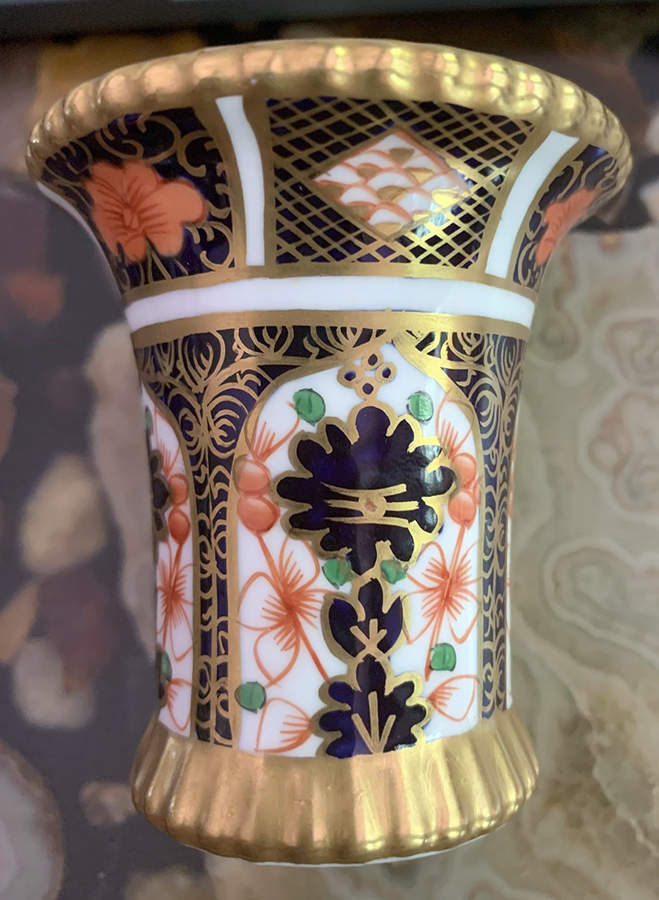 Old Imari 1774 Vase by Royal Crown Derby-1
