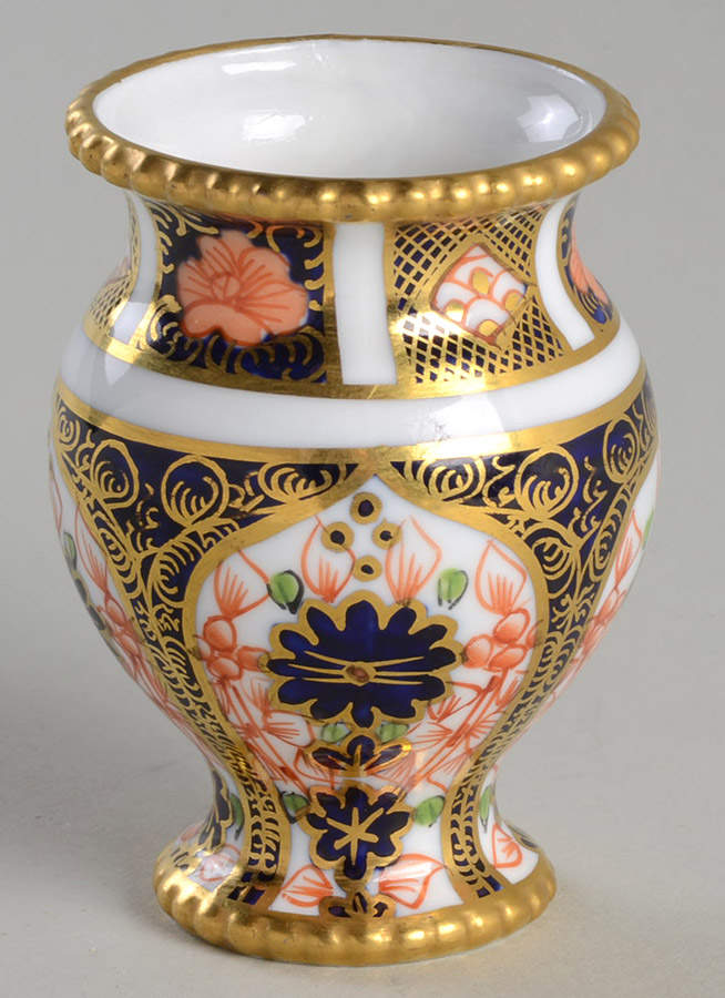 Old Imari Small Vase by Royal Crown Derby-1