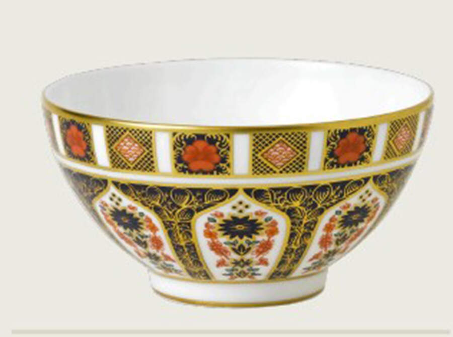 Old Imari Rice Bowl by Royal Crown Derby-1