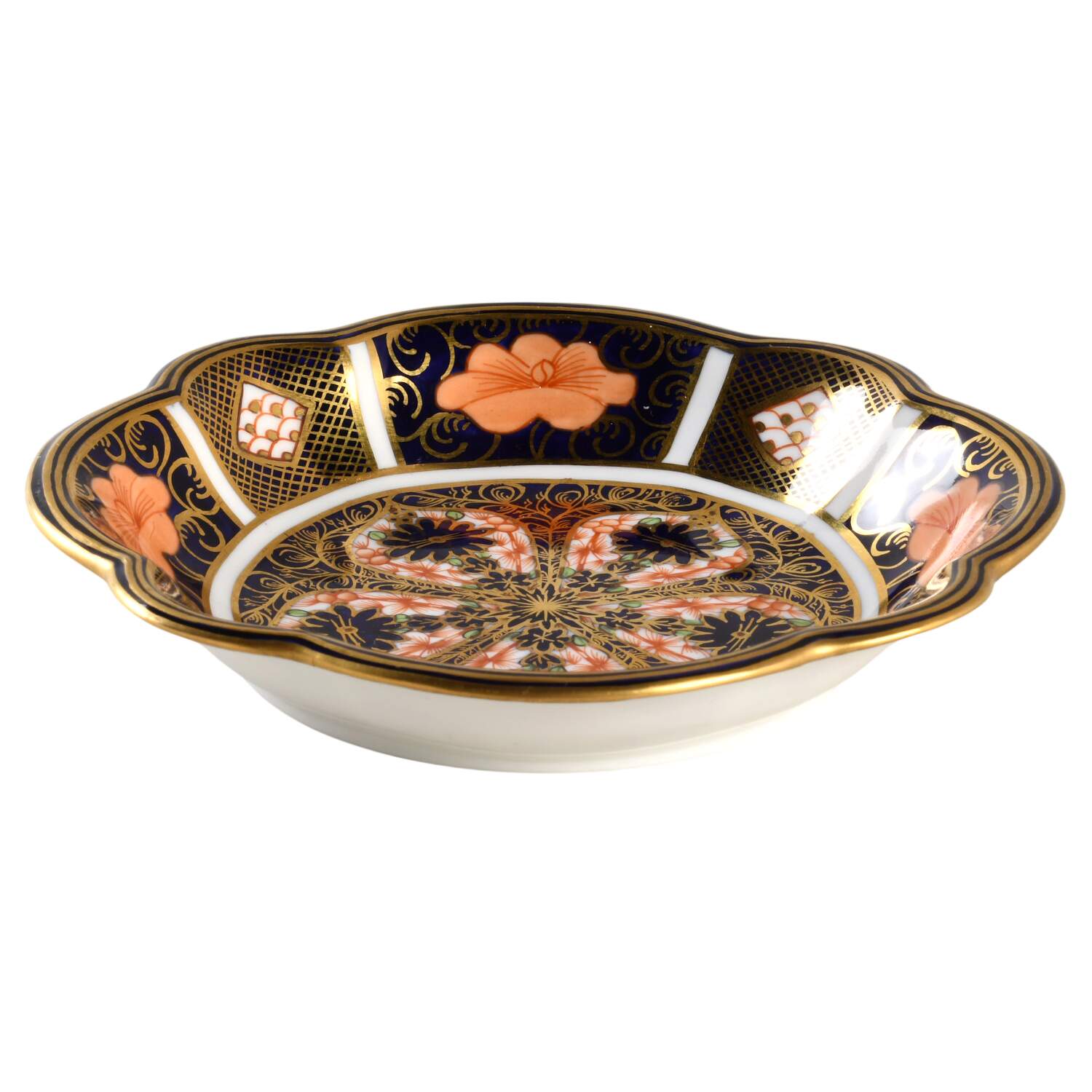 Old Imari Nut Dish by Royal Crown Derby-1