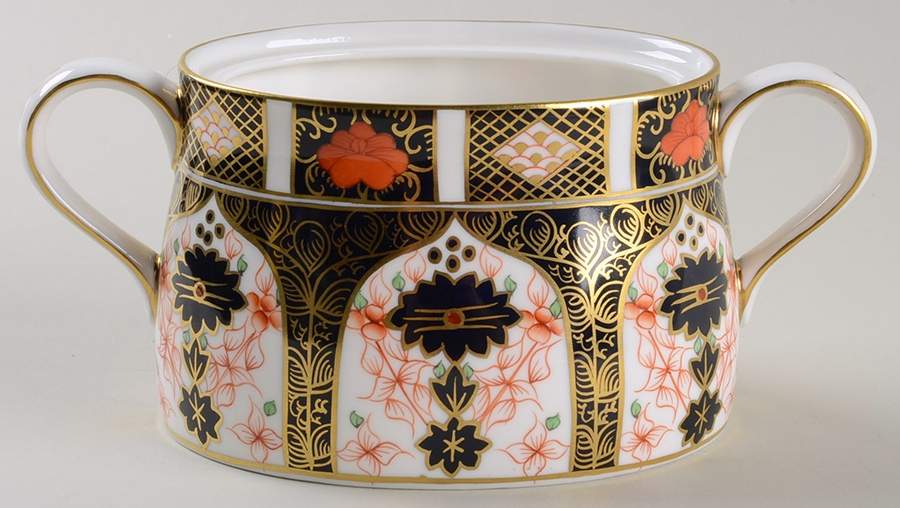Old Imari Sugar Bowl No Lid by Royal Crown Derby-1