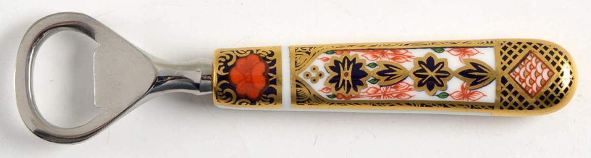 Old Imari Bottle Opener by Royal Crown Derby-1