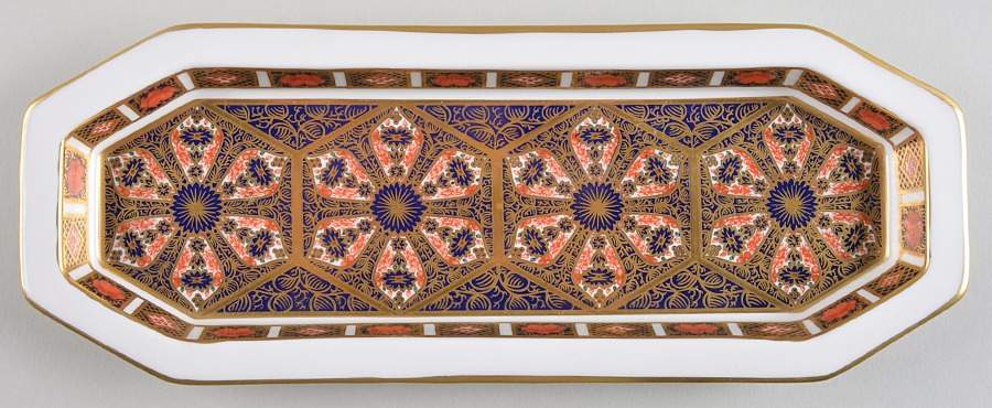 Old Imari Pen Tray by Royal Crown Derby-1