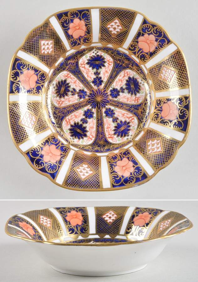 Old Imari 6" Bon Bon by Royal Crown Derby-1