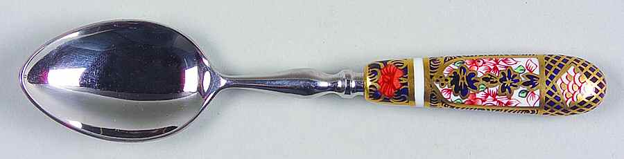 Old Imari Teaspoon by Royal Crown Derby-1
