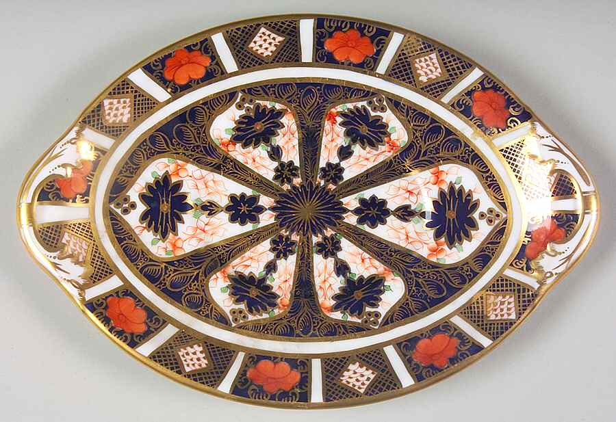Old Imari Underplate for Gravy Boat by Royal Crown Derby-1
