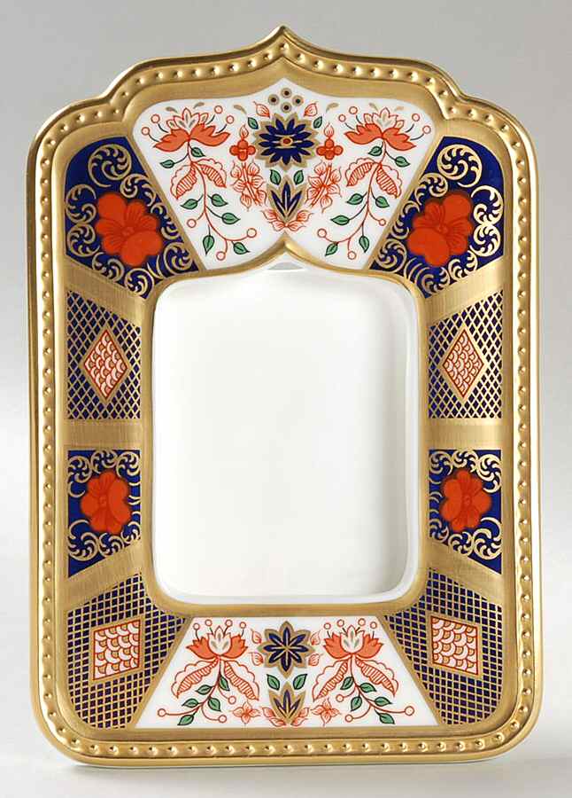 Old Imari Frame-Holds 3" X 4" by Royal Crown Derby-1