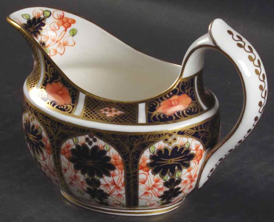 Old Imari Mini Creamer by Royal Crown Derby-1