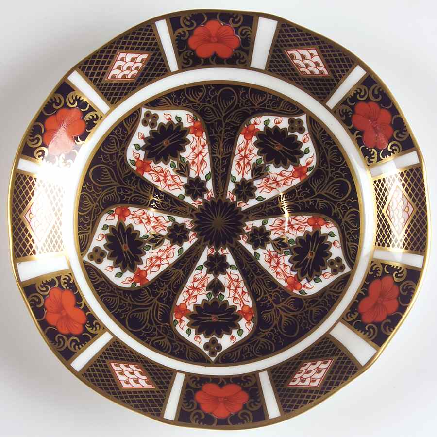 Old Imari Saucer for Flat Cup by Royal Crown Derby-1