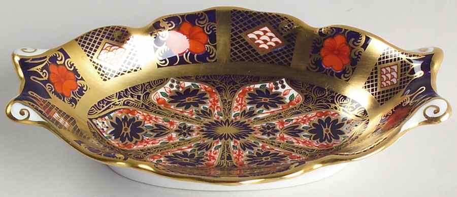 Old Imari Silver Tray by Royal Crown Derby-1