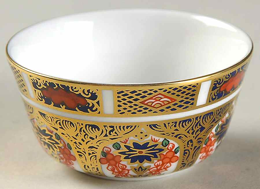 Old Imari Miniature Open Sugar Bowl by Royal Crown Derby-1