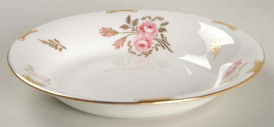 Pinxton Roses Coupe Cereal Bowl by Royal Crown Derby-1