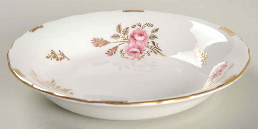 Pinxton Roses Coupe Cereal Bowl by Royal Crown Derby-1