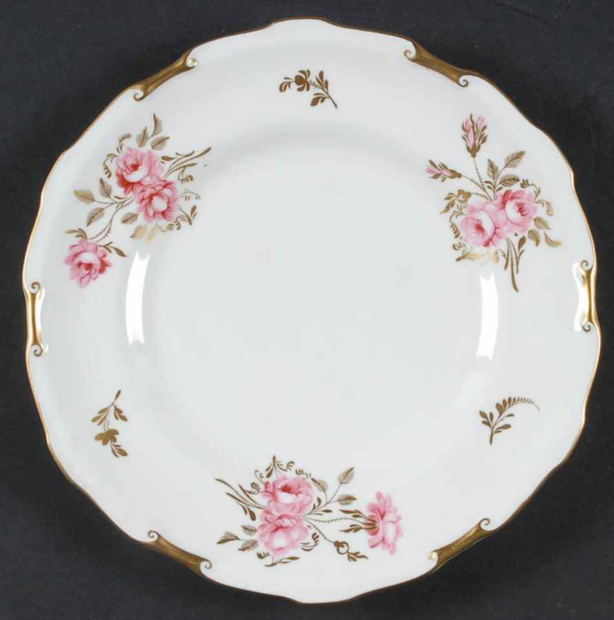 Pinxton Roses Luncheon Plate by Royal Crown Derby-1