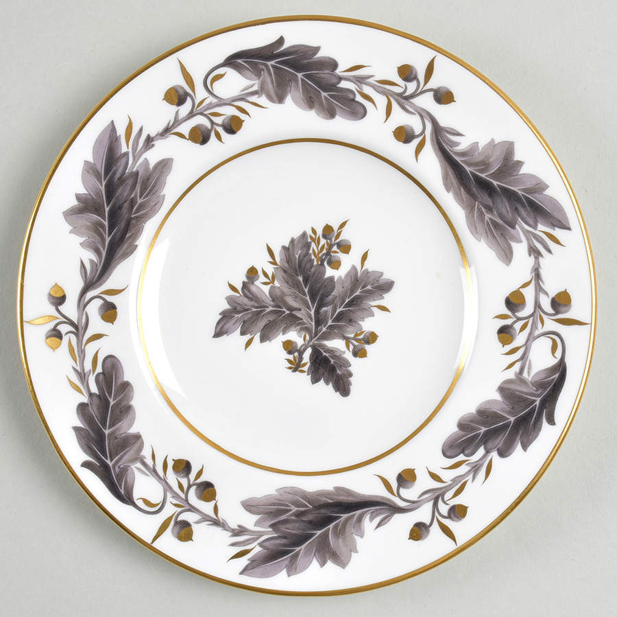 Portman Oak Bread & Butter Plate by Royal Crown Derby-1