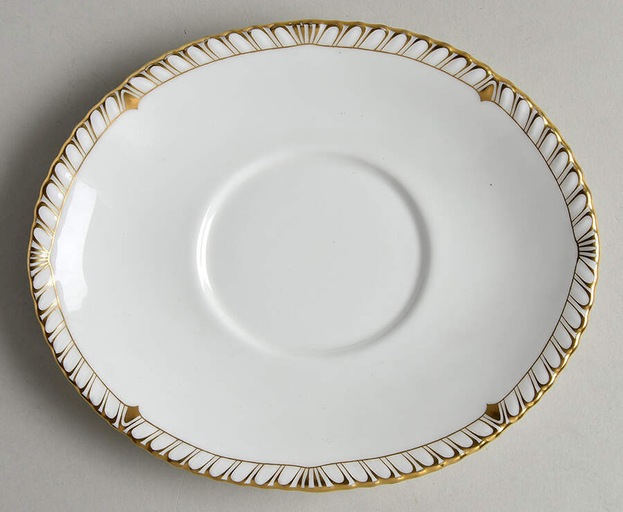 Prince Consort Underplate for Gravy Boat by Royal Crown Derby-1
