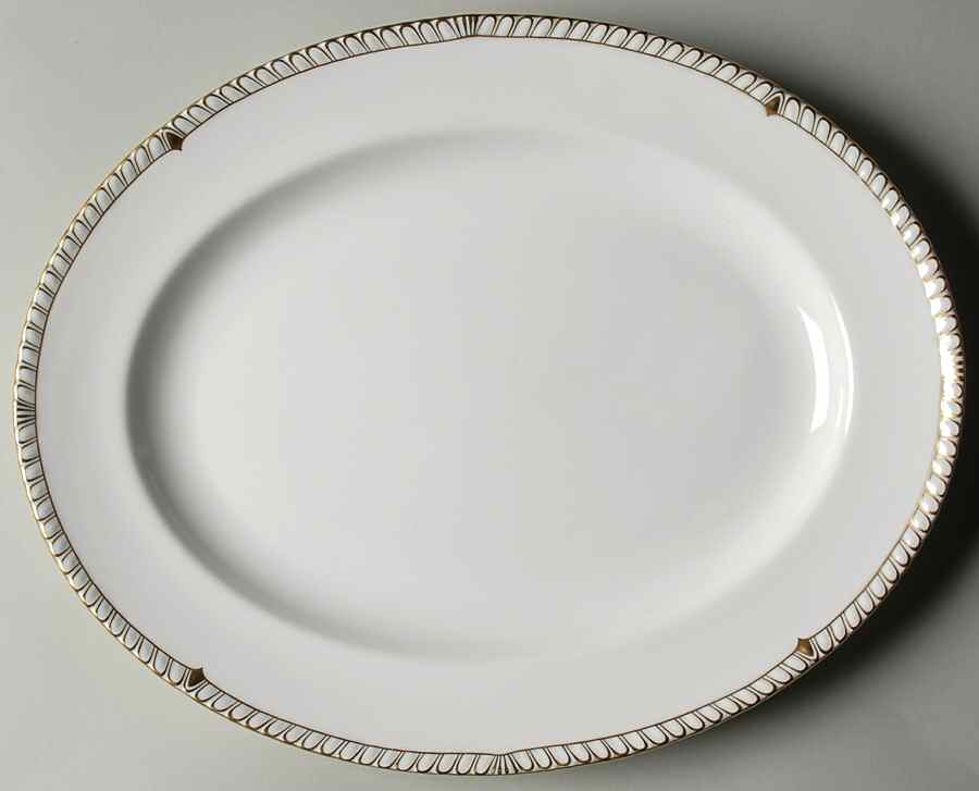 Prince Consort 15" Oval Serving Platter by Royal Crown Derby-1