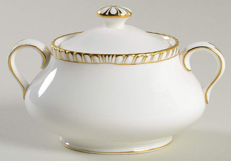Prince Consort Sugar Bowl & Lid by Royal Crown Derby-1