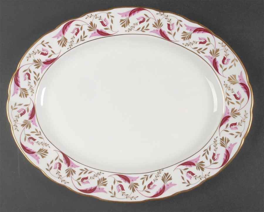Princess 15" Oval Serving Platter by Royal Crown Derby-1