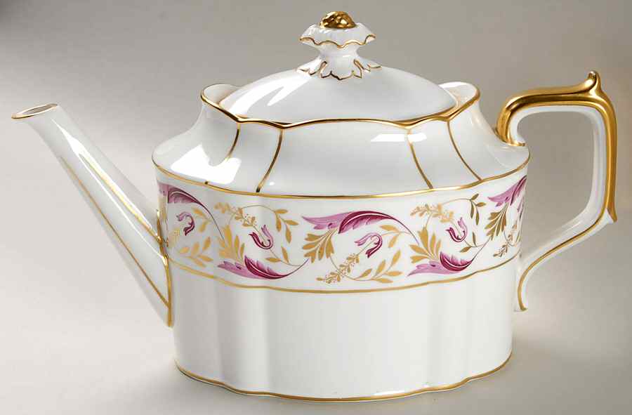 Princess Teapot & Lid by Royal Crown Derby-1