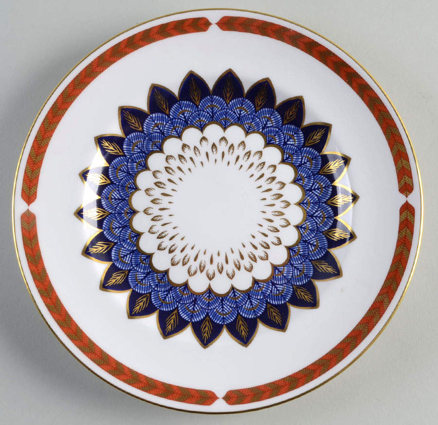 Quail Salad Plate by Royal Crown Derby-1