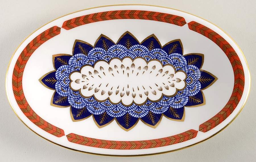 Quail Relish/Gravy Underplate by Royal Crown Derby-1