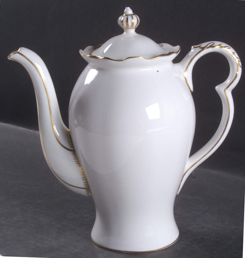 Regency Coffee Pot & Lid by Royal Crown Derby-1
