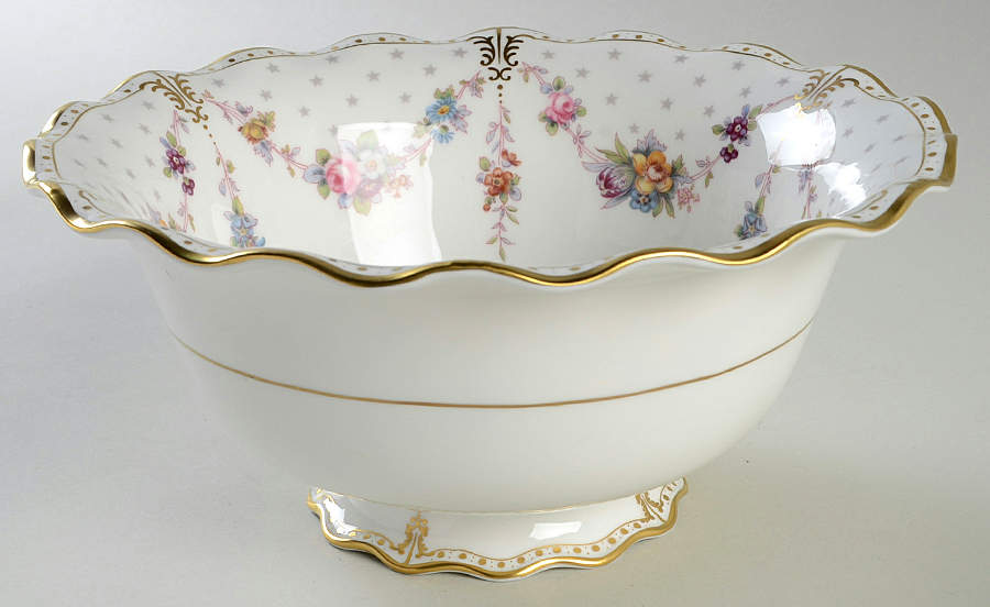 Royal Antoinette 9" Salad Serving Bowl by Royal Crown Derby-1