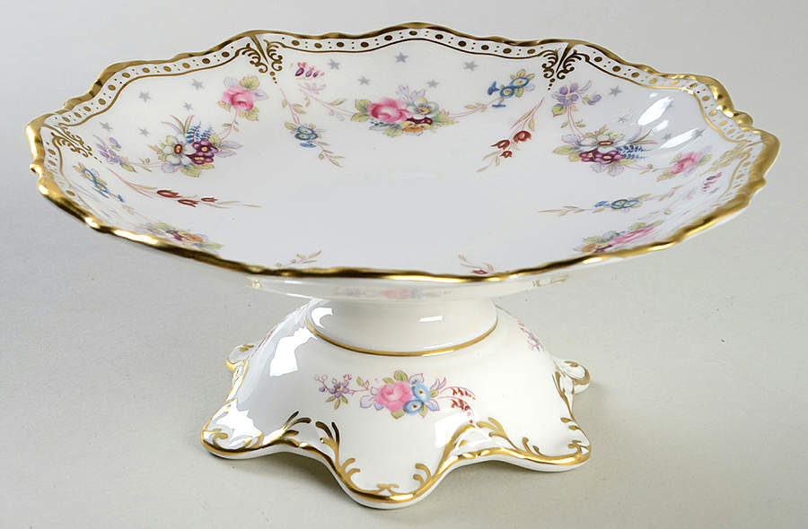 Royal Antoinette Round Compote (Height X Width) by Royal Crown Derby-1
