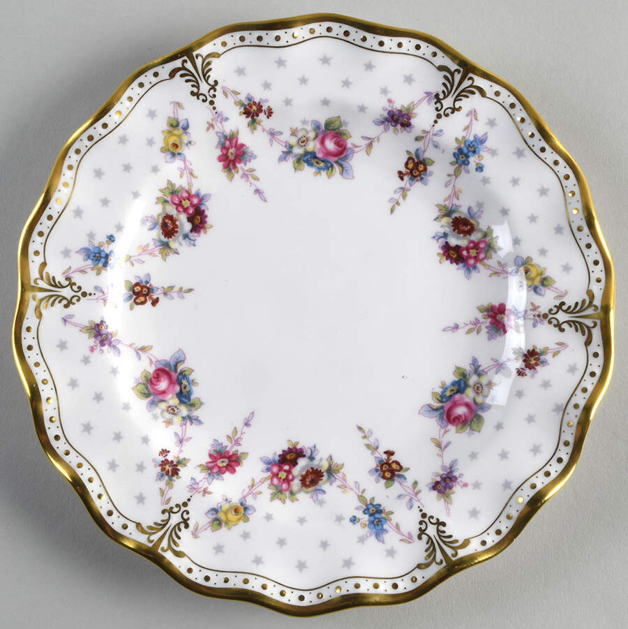 Royal Antoinette Salad Plate by Royal Crown Derby-1
