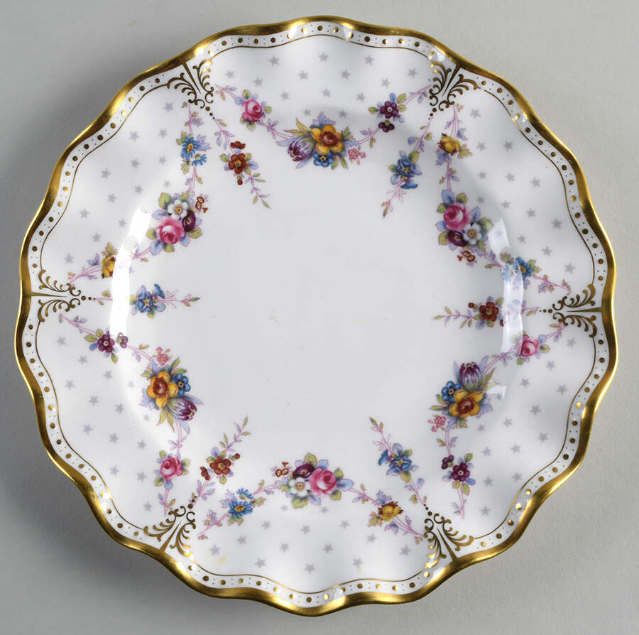 Royal Antoinette Dinner Plate by Royal Crown Derby-1