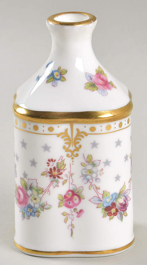 Royal Antoinette Perfume Bottle No Stopper by Royal Crown Derby-1