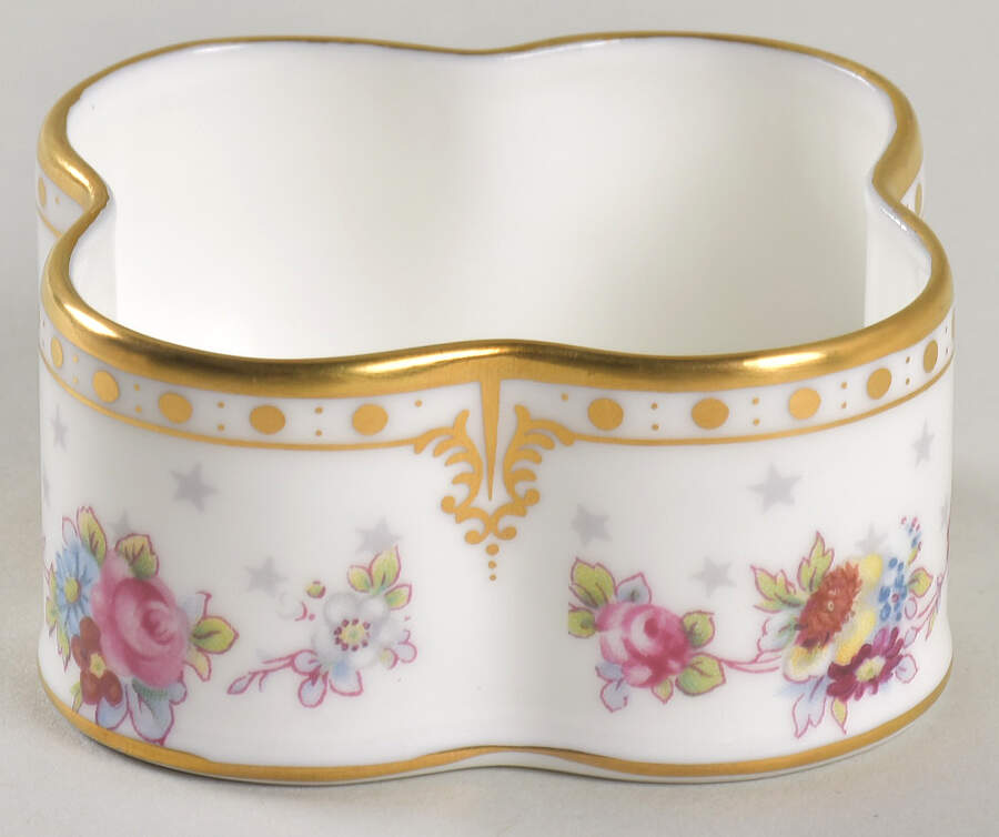Royal Antoinette Trinket Box No Lid by Royal Crown Derby-1