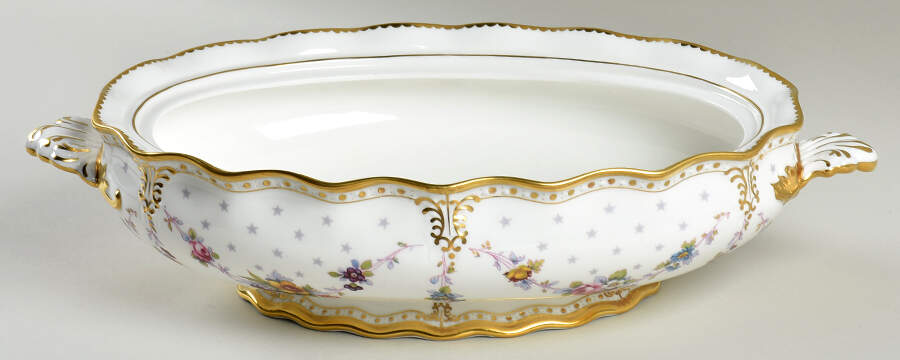 Royal Antoinette Oval Vegetable No Lid by Royal Crown Derby-1