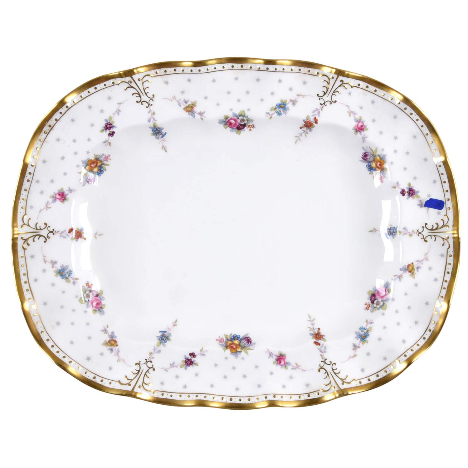 Royal Antoinette 16" Oval Serving Platter by Royal Crown Derby-1
