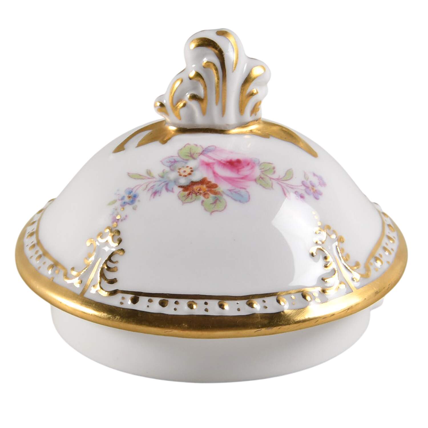 Royal Antoinette Lid for Coffee Pot by Royal Crown Derby-1