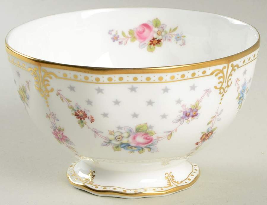Royal Antoinette Open Sugar Bowl by Royal Crown Derby-1
