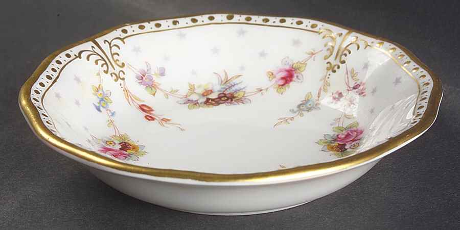 Royal Antoinette Fruit/Dessert (Sauce) Bowl by Royal Crown Derby-1