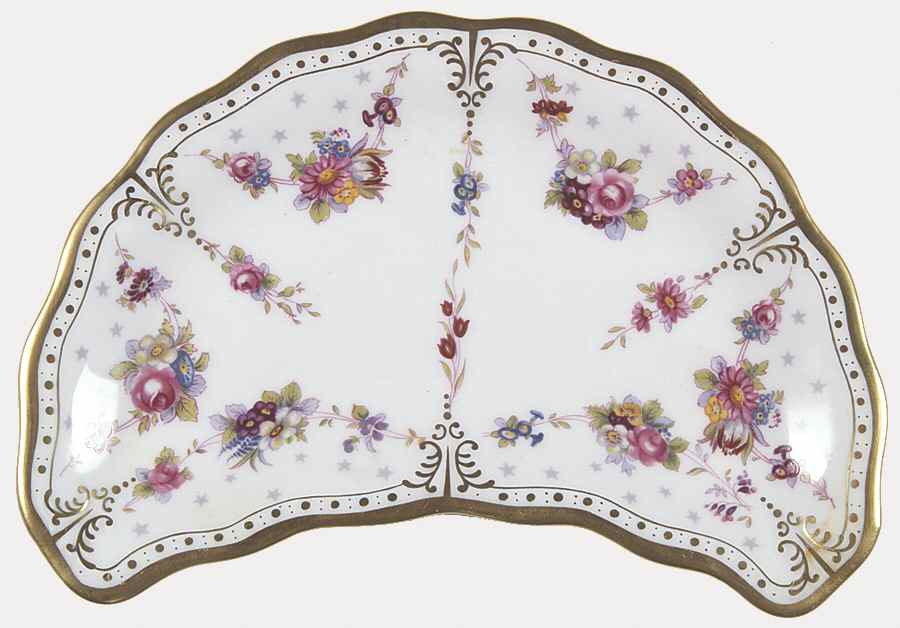 Royal Antoinette Crescent Salad Plate by Royal Crown Derby-1