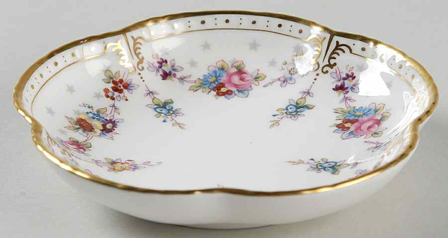 Royal Antoinette Tudor Rose Tray by Royal Crown Derby-1