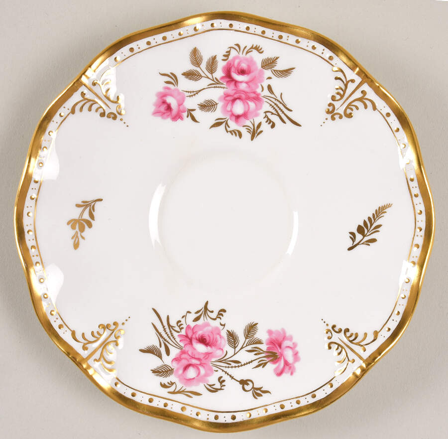 Royal Pinxton Roses Saucer by Royal Crown Derby-1