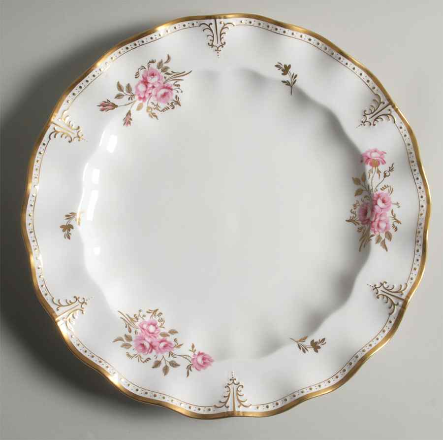 Royal Pinxton Roses 13" Chop Plate (Round Platter) by Royal Crown Derby-1