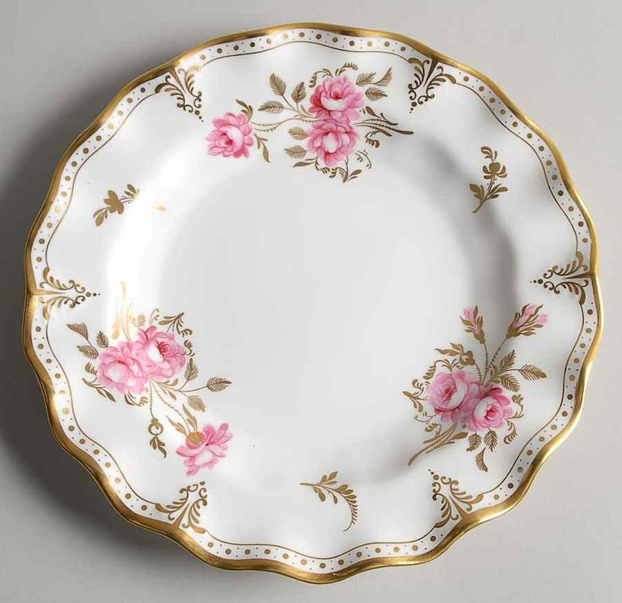 Royal Pinxton Roses Salad Plate by Royal Crown Derby-1