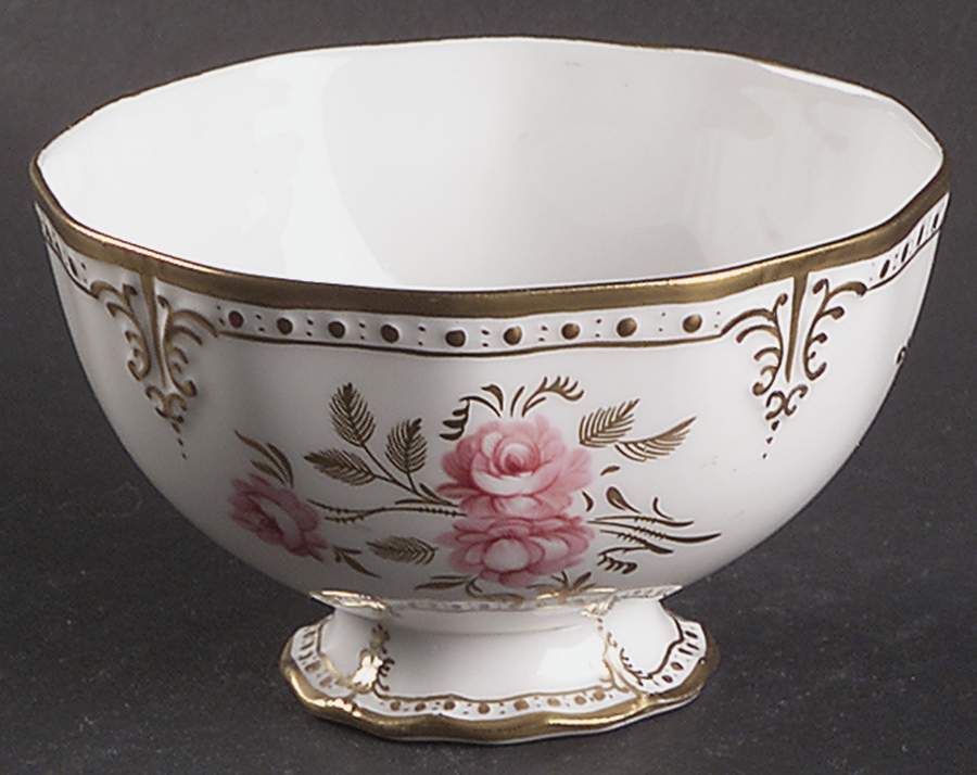 Royal Pinxton Roses Open Sugar Bowl by Royal Crown Derby-1