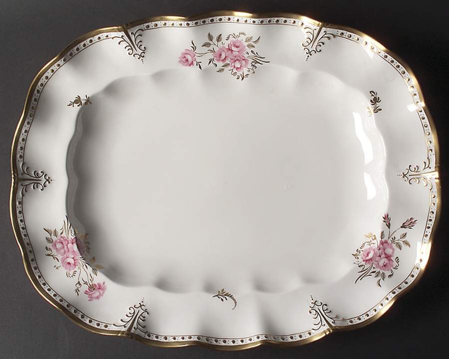 Royal Pinxton Roses 17" Oval Serving Platter by Royal Crown Derby-1