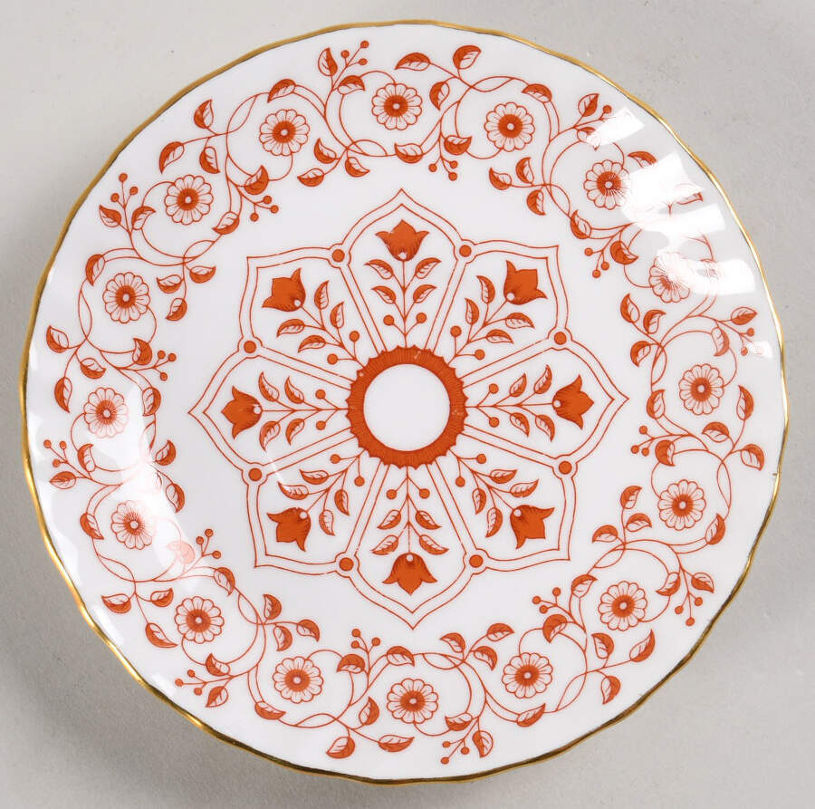 Rougemont (Ely Chelesa, Scalloped) Saucer by Royal Crown Derby-1
