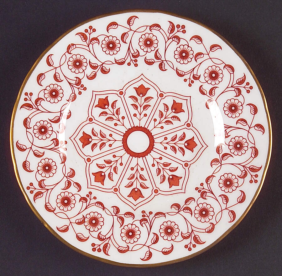 Rougemont (Ely Chelesa, Scalloped) Bread & Butter Plate by Royal Crown Derby-1